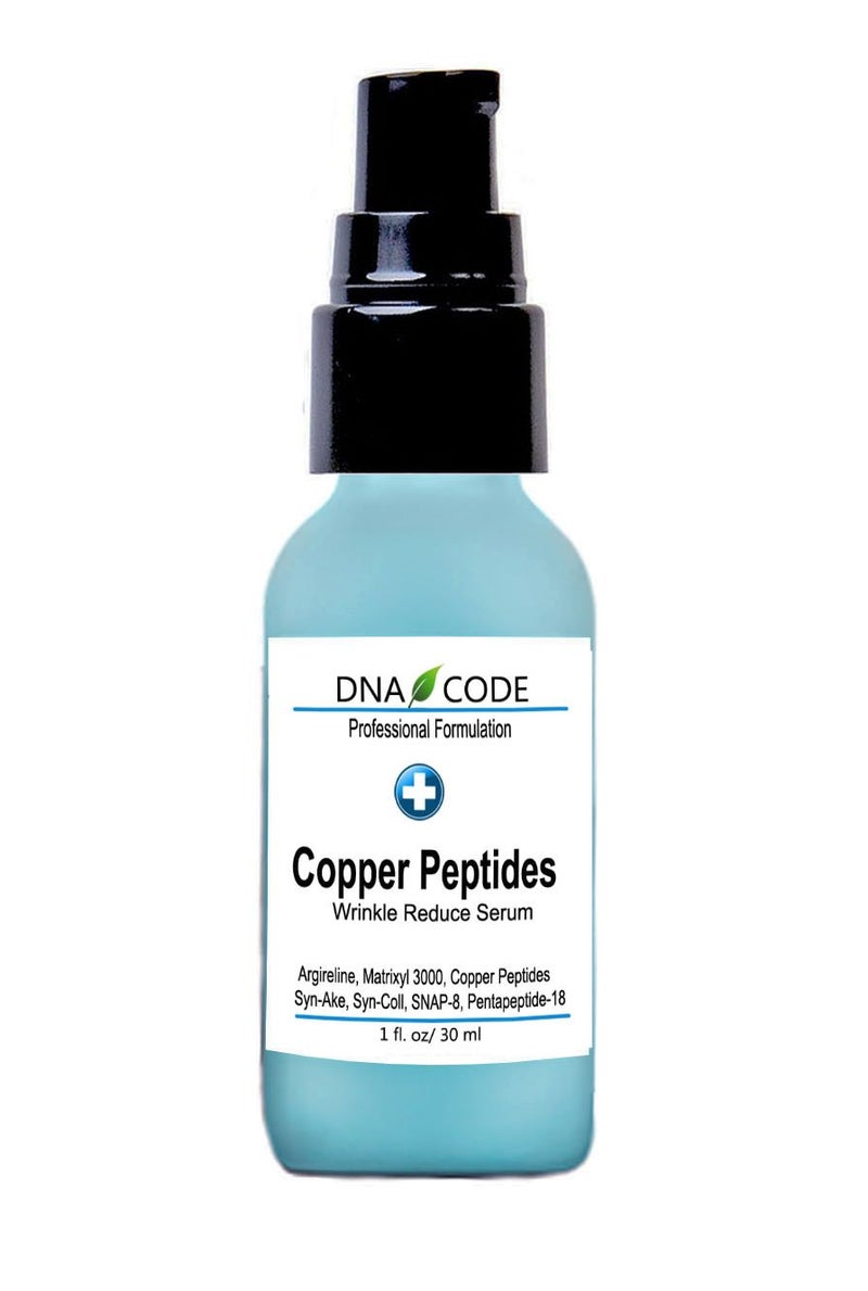 DNA CODE Skin Care Magic Firming Serum-Copper Peptides Daily Firming Serum-Argireline, Matrixyl 3000, SNAP-8, Pentapeptide-18 (Leuphasyl), SYN-AKE, Copper Peptide,Syn-Coll, Syn-Tacks - Image 1