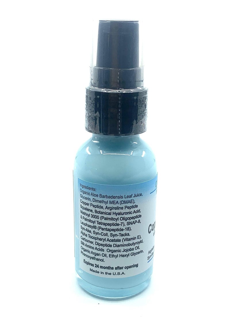 DNA CODE Skin Care Magic Firming Serum-Copper Peptides Daily Firming Serum-Argireline, Matrixyl 3000, SNAP-8, Pentapeptide-18 (Leuphasyl), SYN-AKE, Copper Peptide,Syn-Coll, Syn-Tacks - Image 2
