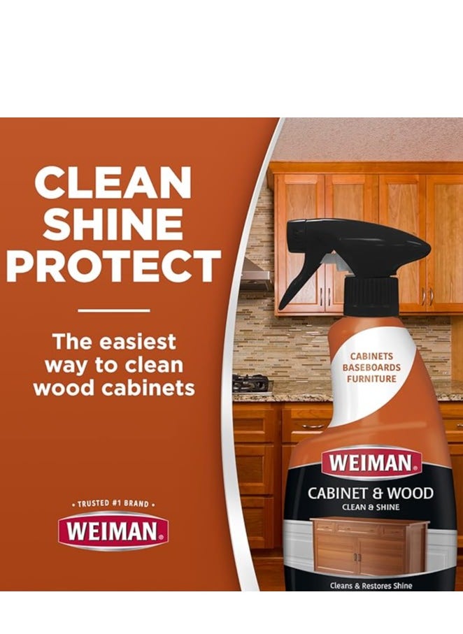 Weiman - Weiman cabinet & wood clean & shine spray 16oz - Image 1