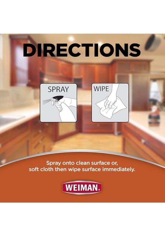 Weiman - Weiman cabinet & wood clean & shine spray 16oz - Image 1