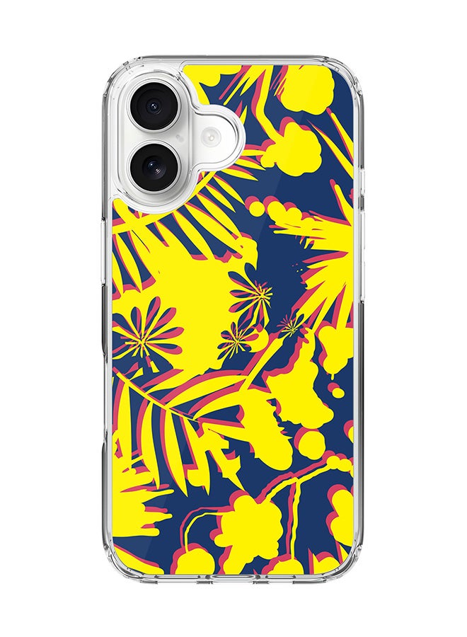 Classic Clear MagSafe Case for iPhone 17 , Hybrid Soft Case Flexible Edges Anti Drop TPU PC Gel Thin Transparent Cover [ Designed for iPhone 17 ] - Hawaii Jungle Full Print