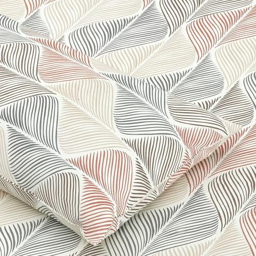 Home Ecstasy Microfiber Wrinkle & Fade Resistant King Bedsheet with 2 Pillow Covers - (Size 108 x 108 inches, 140TC, Colour - Multi) - Image 4