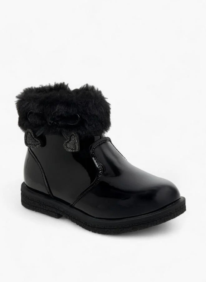 Flora Bella By Shoexpress Girls Zipper Boots