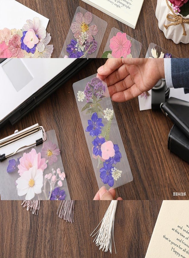 Fuyoooo 376 Pcs DIY Bookmark Making Kit, 150 Bookmark Laminating Pouches Bulk with 150 Tassels and Puncher DIY Projects Party Favor Gift for Reading Women Book Lovers(2 x 6 Inch,Boho Color) - Image 5