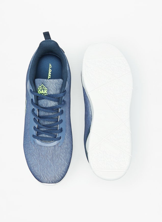 Oaklan by Shoexpress Men's Textured Lace-Up Sports Shoes  - Image 4