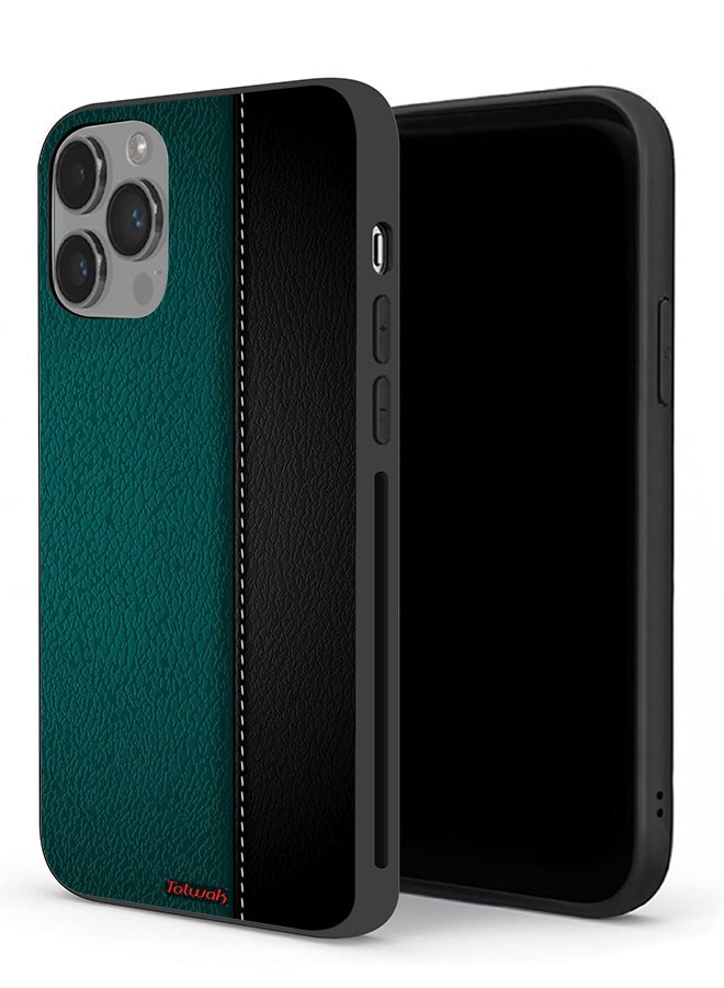 Tolwak Apple iPhone 14 Pro Protective Case Leather Pattern - Image 1