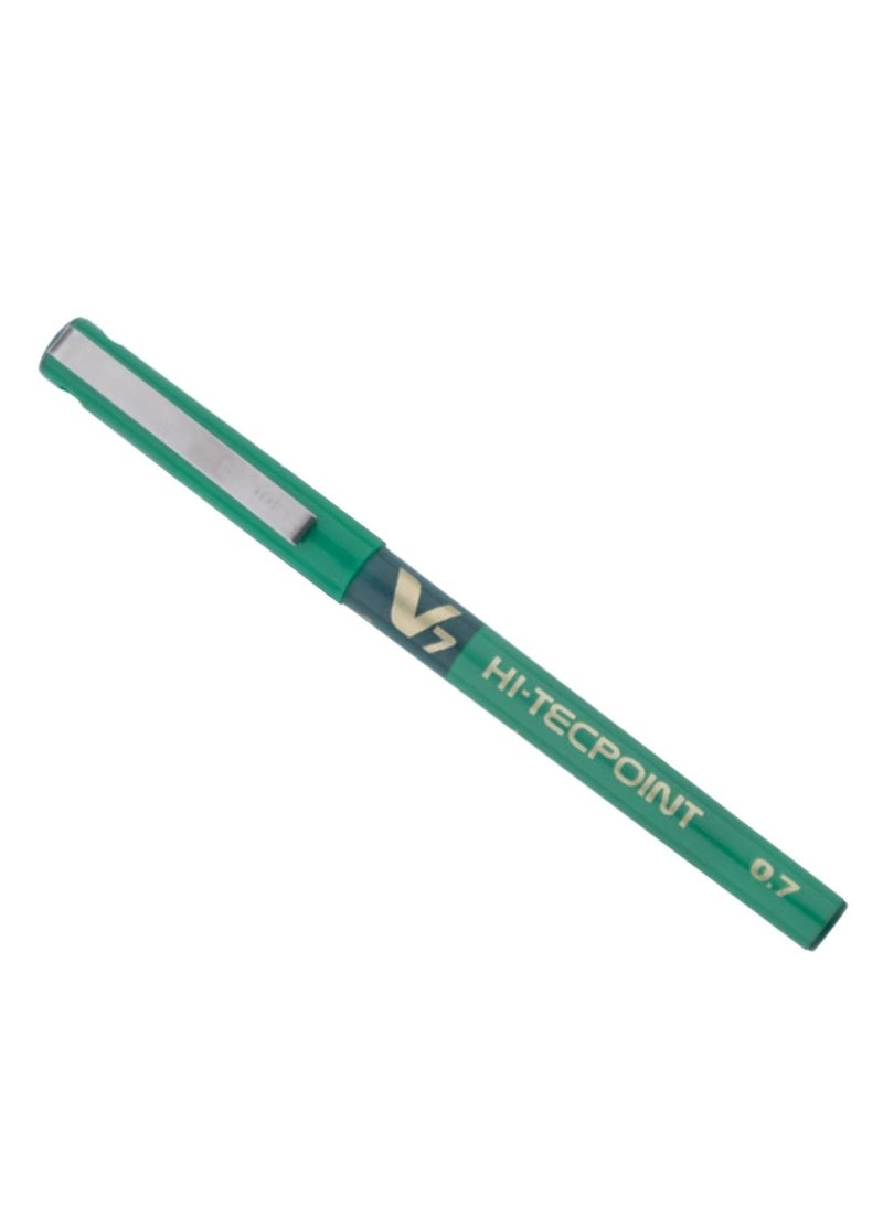 PILOT 12-Piece Hi-tecpoint V7 Fine Rollerball Pen Green Ink  - Image 2