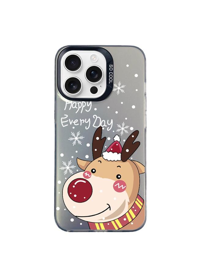 erorex Case For iPhone 13 Pro Christmas Series PC Full Coverage Pattern Phone Case - Image 1