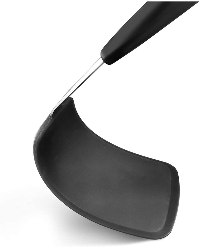 UNIQUE CART Heat-Resistant Silicone Turner Spatula | Flexible Non-Stick Safe Pancake & Egg Flipper (480°F) (Pack of 1) - Image 3