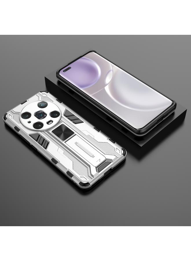 زبون جراب لهاتف Honor Magic4 Pro Supersonic مصنوع من مادة PC + TPU ومضاد للصدمات - Image 2