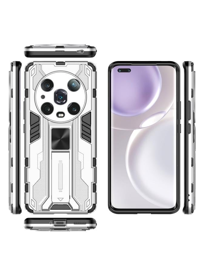 زبون جراب لهاتف Honor Magic4 Pro Supersonic مصنوع من مادة PC + TPU ومضاد للصدمات - Image 4