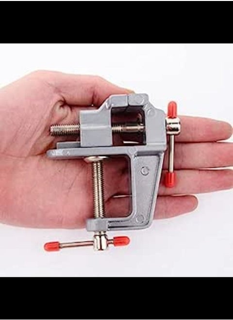 New Mini Bench Vise Clamp On Table Vice Tool Set For Hobby Craft Model Building