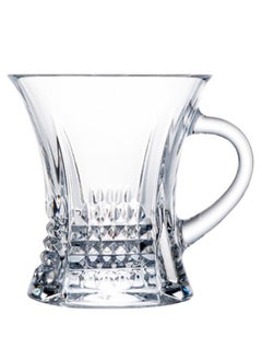 Rogaska 2-Piece Diamond Collection Tea Cup Set 