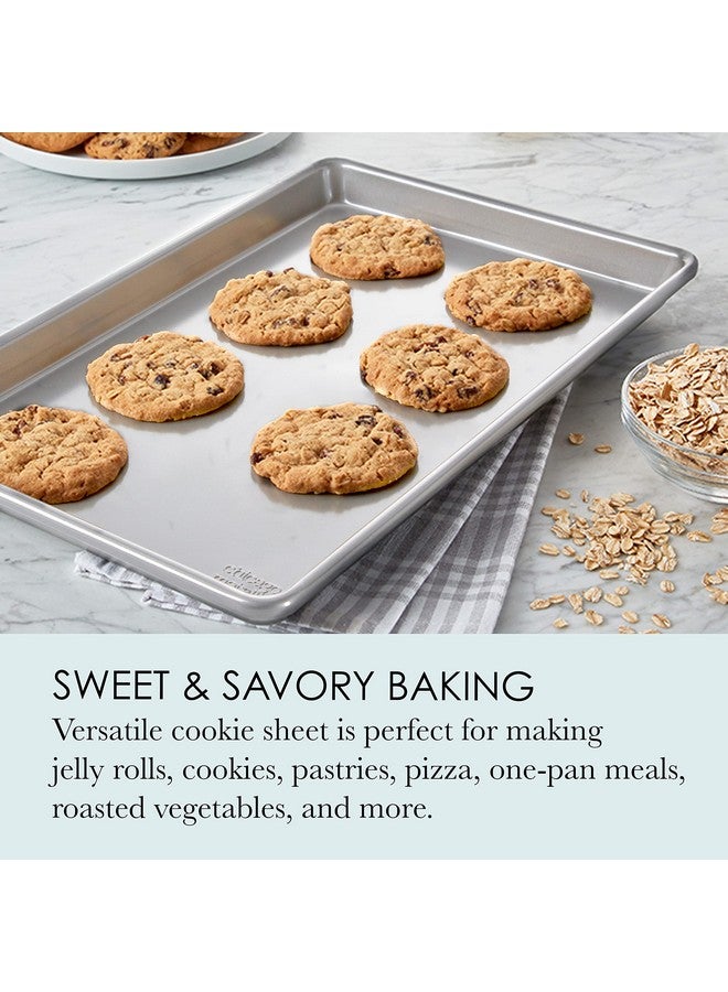chicago metallic Chicago Metallic Commercial II Traditional Uncoated True Jelly Roll Pan, Make jelly rolls, cookies, pizza, one-pan meals, and more, 15-Inch by 10-Inch - Image 4