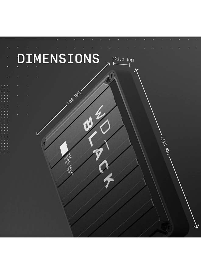 WD P10, 6TB, Game Drive, Portable HDD, works with Playstation, Xbox, PC, & Console, save up to 150 games-WDBZ7D0060BBK-WESN 6 TB - Image 3