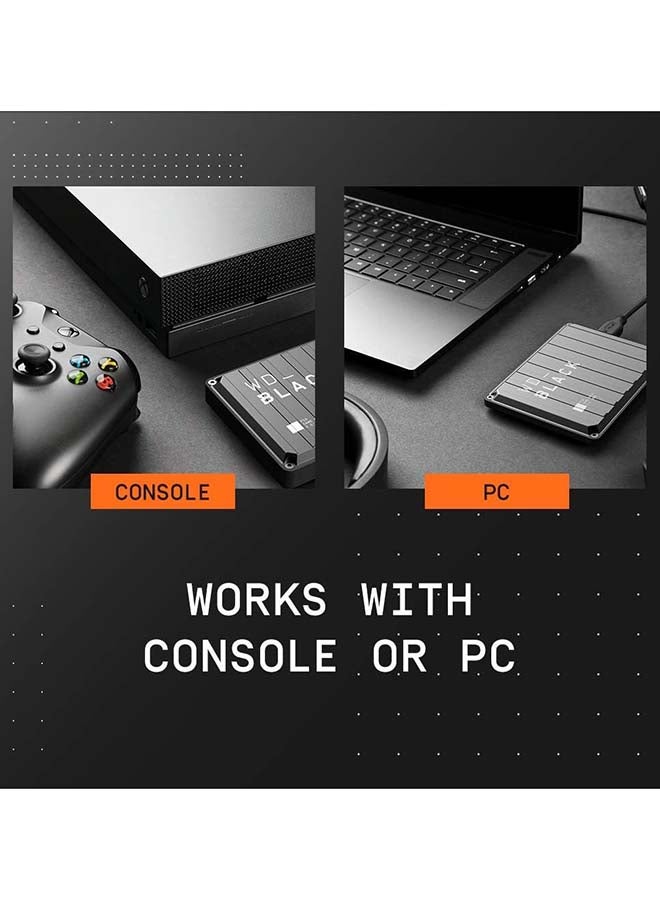 WD P10, 6TB, Game Drive, Portable HDD, works with Playstation, Xbox, PC, & Console, save up to 150 games-WDBZ7D0060BBK-WESN 6 TB - Image 5