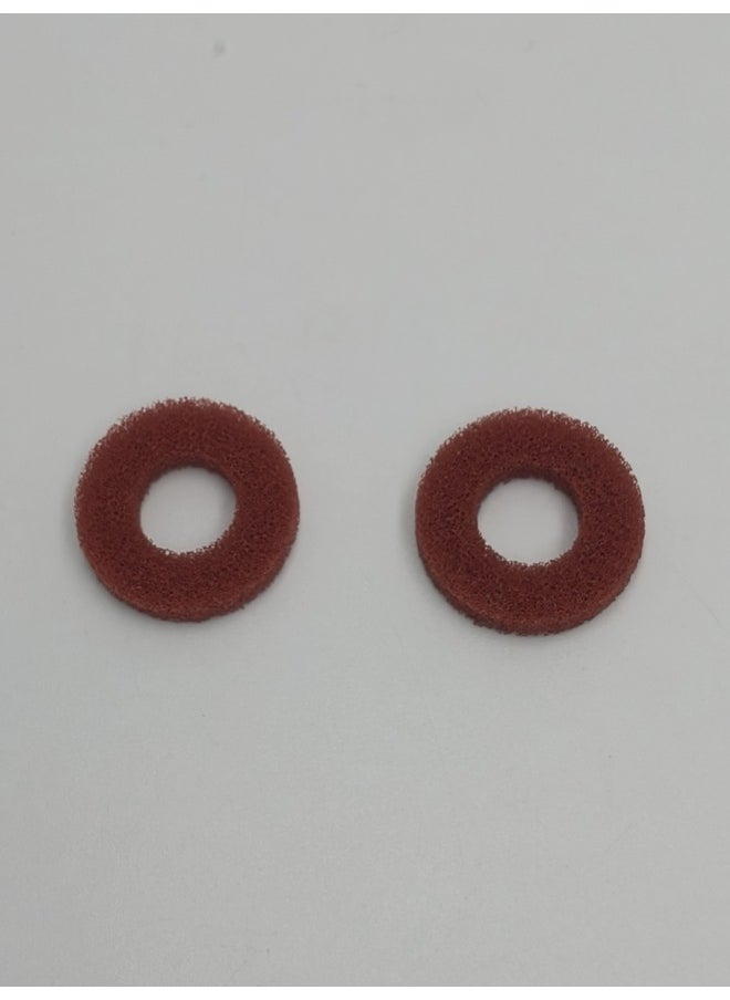 Generic - LegionGoPS4PS5PROXBOXROGPSPortal Rocker Feel Enhancement Buffer Ring Large Quantity Discount-Product Color:Pair Of Red Rubber - Image 1