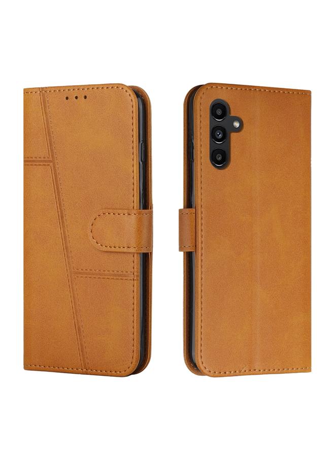 S-TOP Case For Samsung Galaxy A54 5G Stitching Calf Texture Buckle Leather Phone Case - Image 1