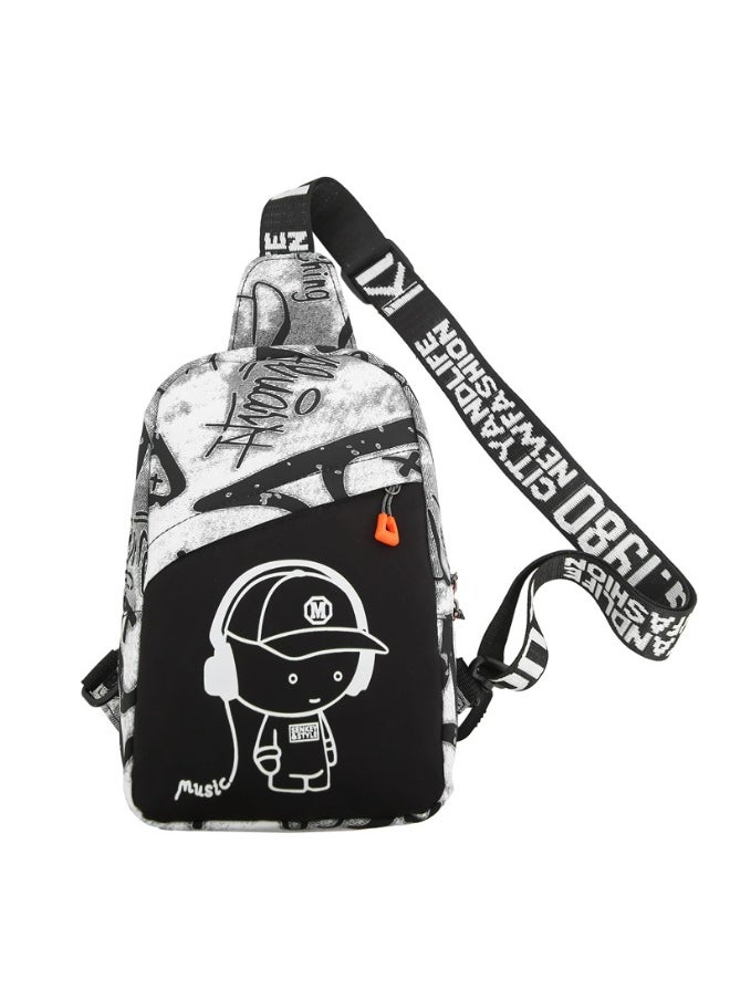 Mark Fairwhale New Casual Sports Chest Bag 