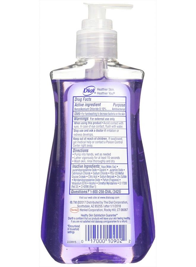 Dial Lavender & Twilight Jasmine Antibacterial Hand Soap With Moisturizer 7.5 Ounce (2 Pack) - Image 2