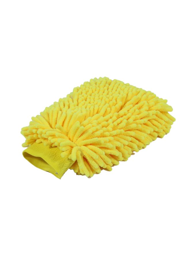 JIETU Thickened Chenille Car Wash Gloves Coral Fleece Foaming Gloves Long Fleece Single-sided Double-sided Car Wipe Gloves Car Wipe - Image 1