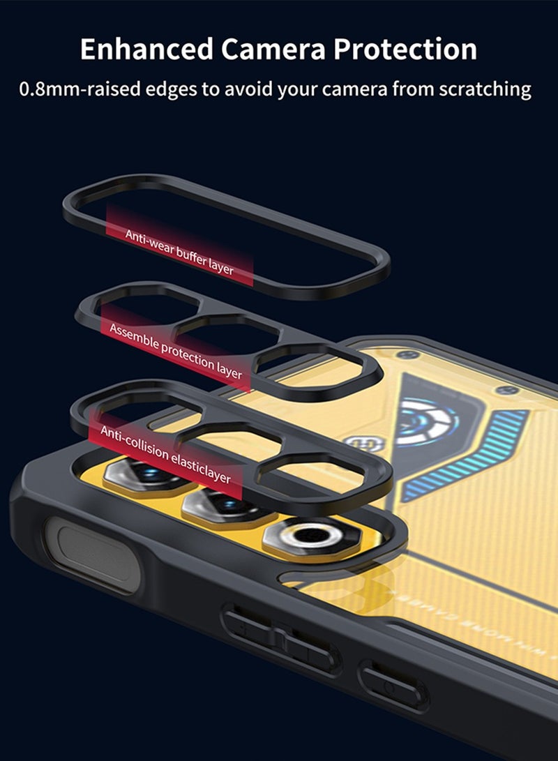 إكسوند جراب لهاتف Nubia Neo 2 5G، حماية للكاميرا، غطاء TPU ناعم - Image 3