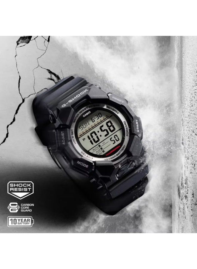 Casio G-SHOCK GD-010-1A1 DIGITAL Black - Image 2