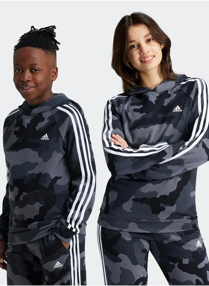 Adidas Youth Big Logo French Terry Hoodie