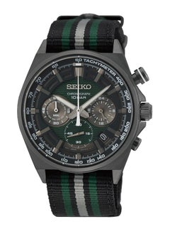 Seiko Chronograph Quartz Nylon Strap Men's Watch SSB411P1 