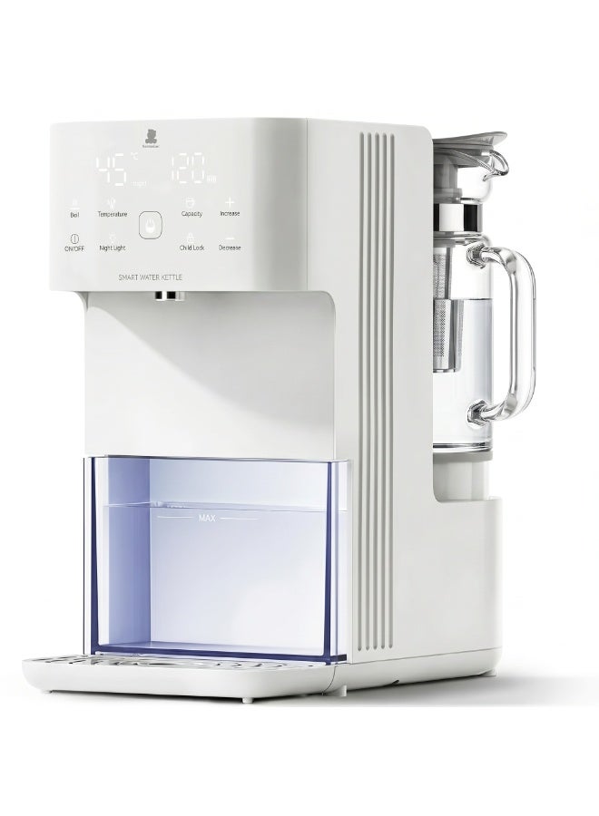 Snow Bear Smart Stainless Steel Temperature Control 1.5L Water Kettle, Multiple Safety Features Ensures only Clean Water into Baby’s Bottle - Image 1
