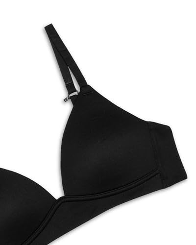 Maidenform Girl Big Girls' Slim Wireless Bra, Black, 32A - Image 2