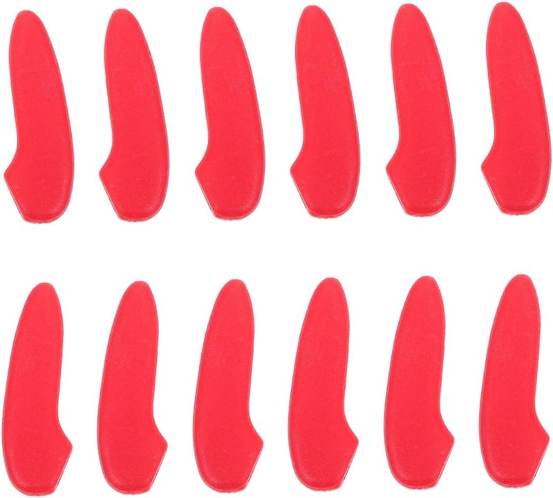 30pcs Knife Tip Protective Sleeves Red Cutter Tip Covers for Safe Storage Prevents Damage and Injury for Kitchen and Chef Knives - Image 1