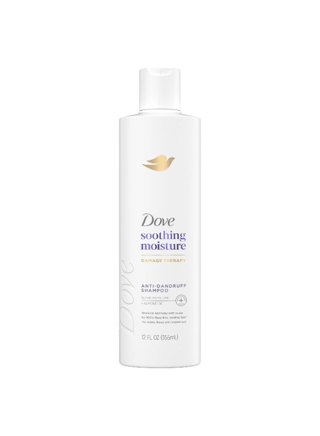 Dove soothing moisture DAMAGE THERAPY ANTI-DANDRUFF SHAMPOO 355mL - Image 2