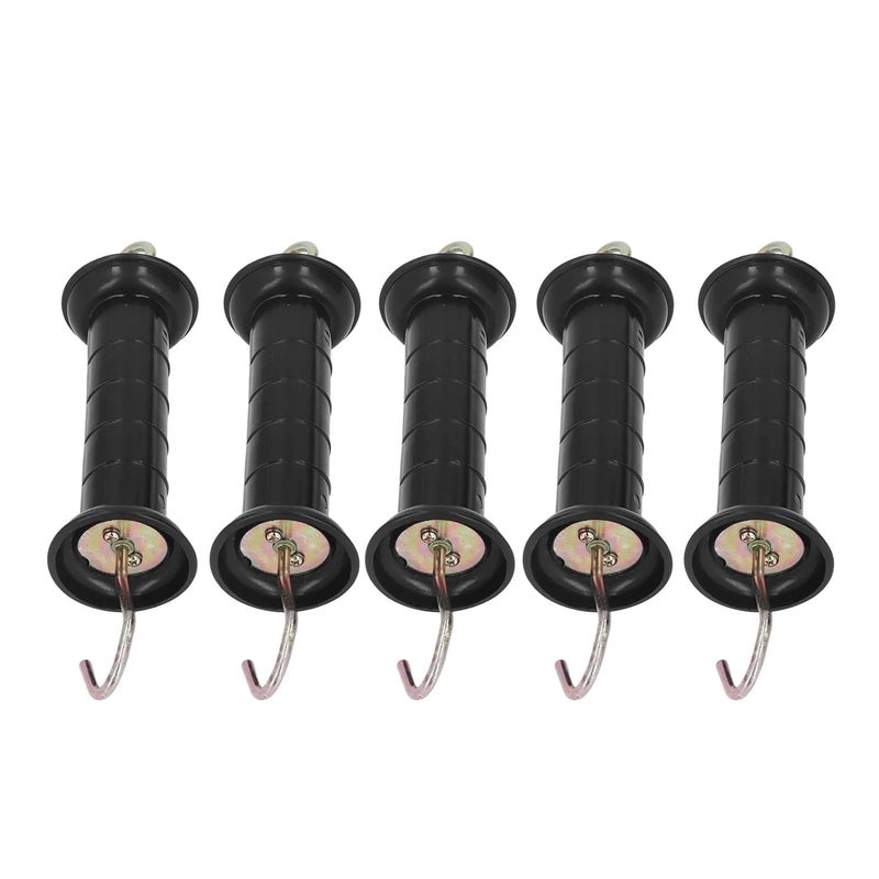 Electric Fence Gate Handles 4PCS Insulated Electric Fence Handle with Metal Hook Vibration-Proof Door for Garden Farm/Ranch/Fence Pulls - Image 2
