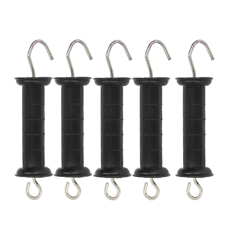 Electric Fence Gate Handles 4PCS Insulated Electric Fence Handle with Metal Hook Vibration-Proof Door for Garden Farm/Ranch/Fence Pulls - Image 1