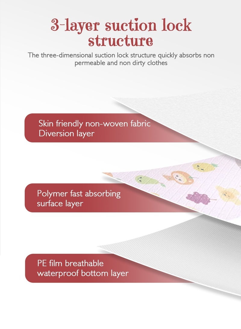 URbazaar 40 Pcs Baby Disposable Bibs Travel Feeding Bib- Leakproof Liner, Food Catcher Pocket for 6-18 Months Babies Toddlers - Image 3