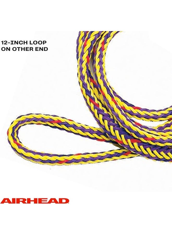 Airhead حبل ربط قارب Airhead PWC، 7 أقدام، عبوة من 2، أصفر / أسود للقوارب المائية - Image 3