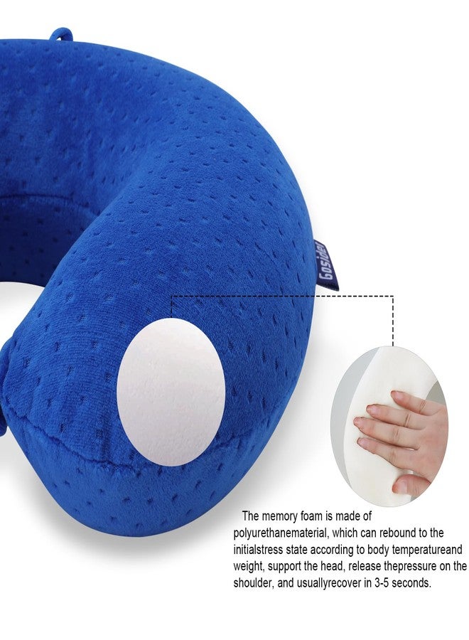 Gosider Neck Pillow for Travel Pillow Memory Foam U Shape Comfortable Travel Neck Pillow Head Neck Support Airplane Pillow for Traveling, Car, Home, Office, Travel Neck Flight Pillow - Image 5