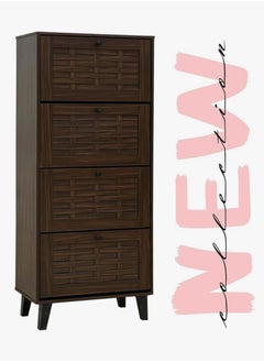 Generic Wooden Shoe Cabinet With Flip Doors 155*60*40 CM  - Image 2