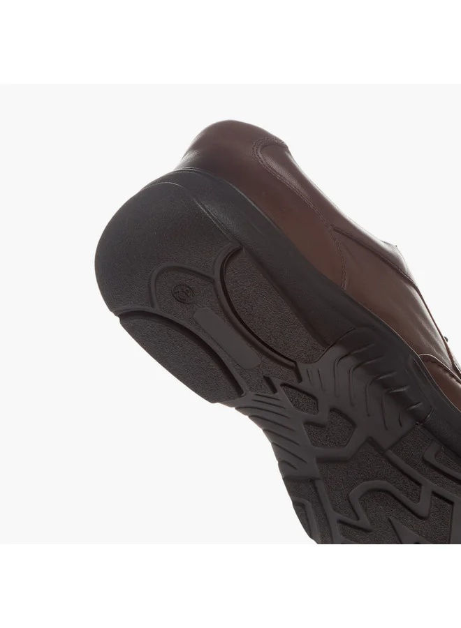 ال بي ال من شو اكسبرس Men Solid Lace-Up Derby Shoes
