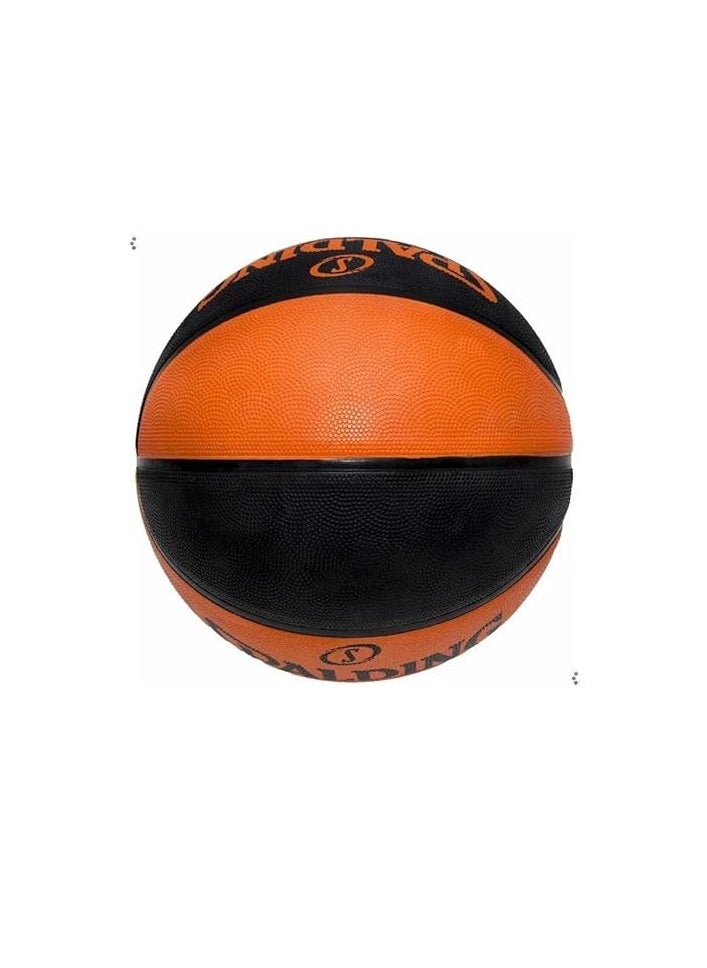 SPALDING كرة سلة سبالدينغ لايوب برتقالي/أسود مطاطية مقاس 7  - Image 4
