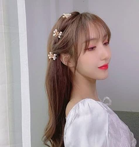 HOMEMATES 12 Pcs Korean Style Pearl Hair Clips Large Hair Clips Pins Barrette Hair for Women Girls Fashion Hair Accessories Hair Accessories Set Pin - Image 3