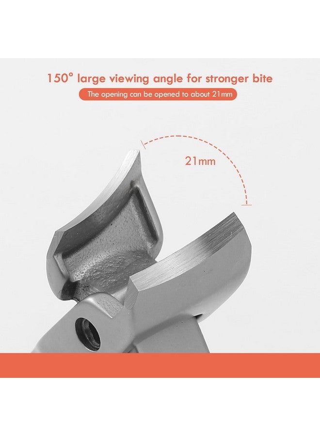 BEZOX Thick Nail Clipper With Slant Curved Blade - Seniors Toenail Clippers For Thick And Ingrown Nails, Fingernail Clippers With Built-In Nail File And Storage Pouch - Matte Silver - Image 2