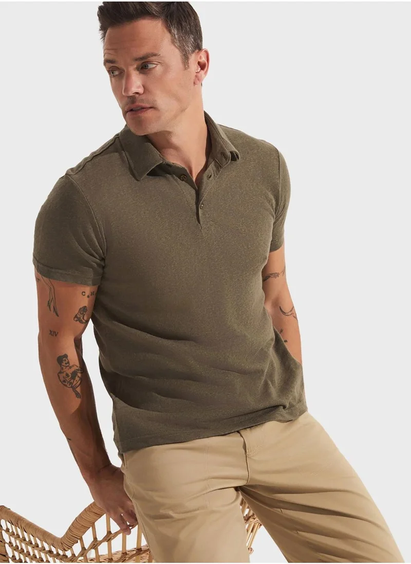 جون Essential Polo Shirt