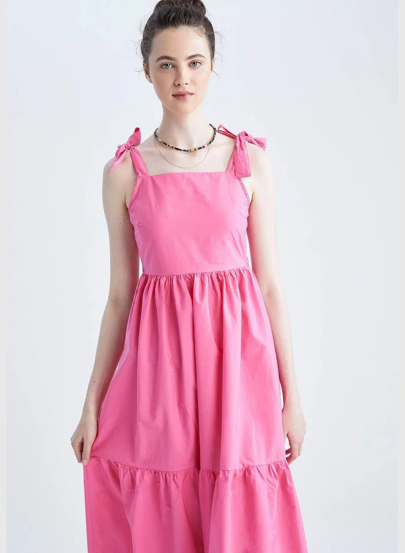 DeFacto Tiered Cotton Dress