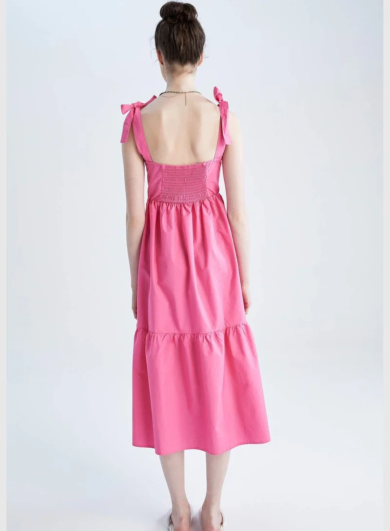 DeFacto Tiered Cotton Dress