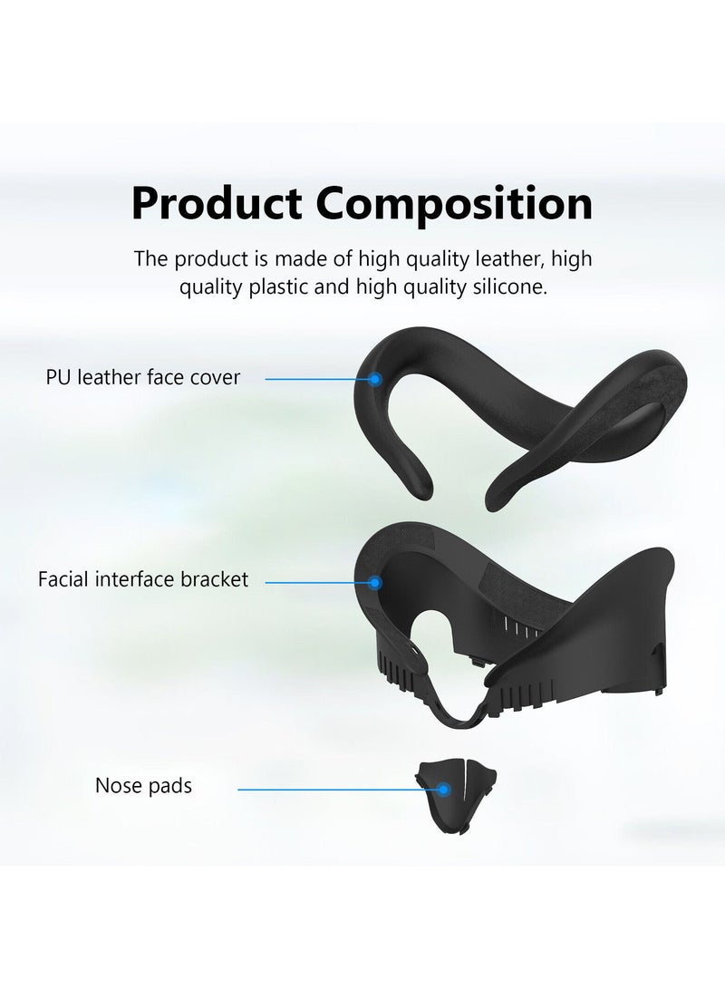 Face Cover Pad Facial Interface Compatible For Meta Oculus Quest 3 Accessories - Image 4