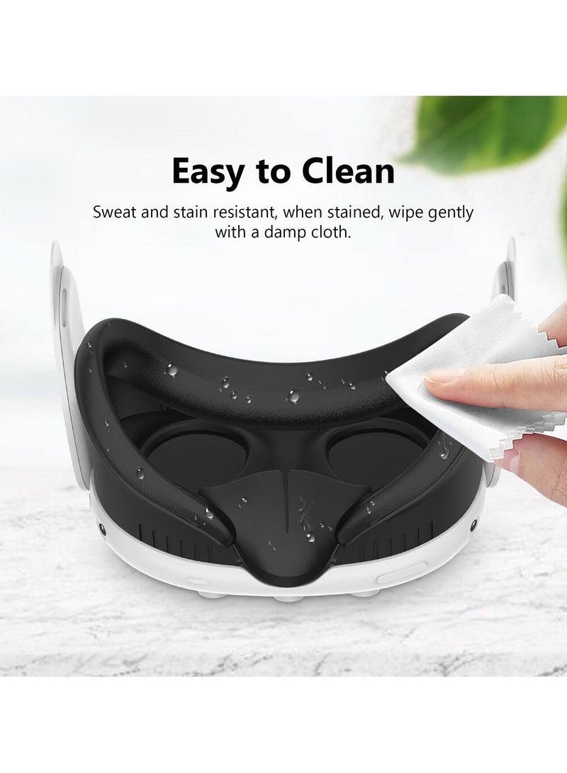 Face Cover Pad Facial Interface Compatible For Meta Oculus Quest 3 Accessories - Image 3