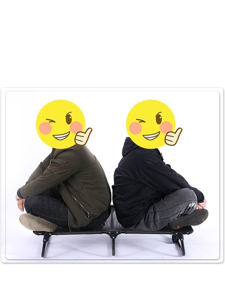 DUNISO Outdoor Elevated Dog Bed Pet Dog Beds for Extra Large Medium Small Dogs - Portable Dog Cot for Camping or Beach Durable Fall Frame Raised Dog Bed with Breathable Mesh - Image 4