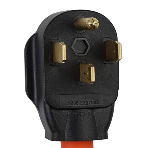 acbroad 50CM Nema 14-50P to 6-50R Heavy Duty AWG8 STW 50 Amp Plug to 50 Amp (Welder) Socket Adapter Cable, Adapter Cord 50A Dryer 14-50P to Welder 6-50R 50A, Welding Adapter 6-50, 250V,1.5FT - Image 3